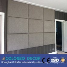 Fireproof Interior Wall Fabric Acoustic Panel for Reading Room